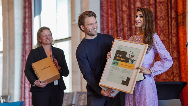 Annam Chaudry Prix Oslo Environmental Award 2025 Green Citizen of the Year bis