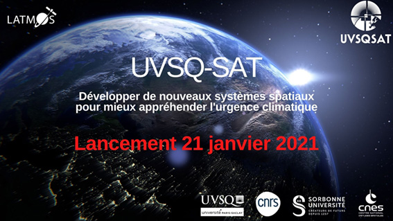 Lancement 21 janvier 2021 UVSQ-SAT